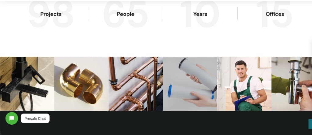 Exceptional plumbing work